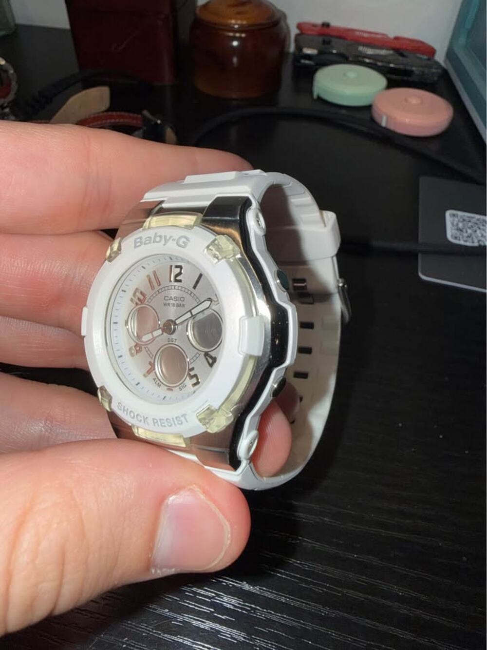 Baby-G BGA110-7B Chaton style design of the Slim Marine series by Casio